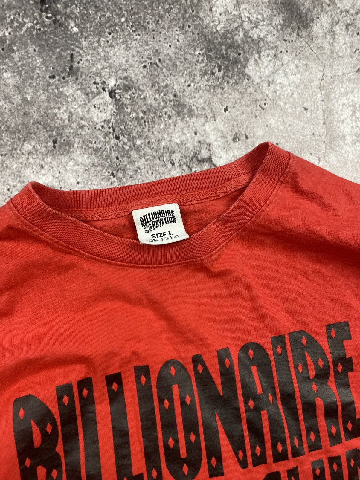 Billionaire Boys Club × Vintage Vintage Billionaire Boys Club Y2K big logo long sleeve red Size US L / EU 52-54 / 3 - 3 Thumbnail