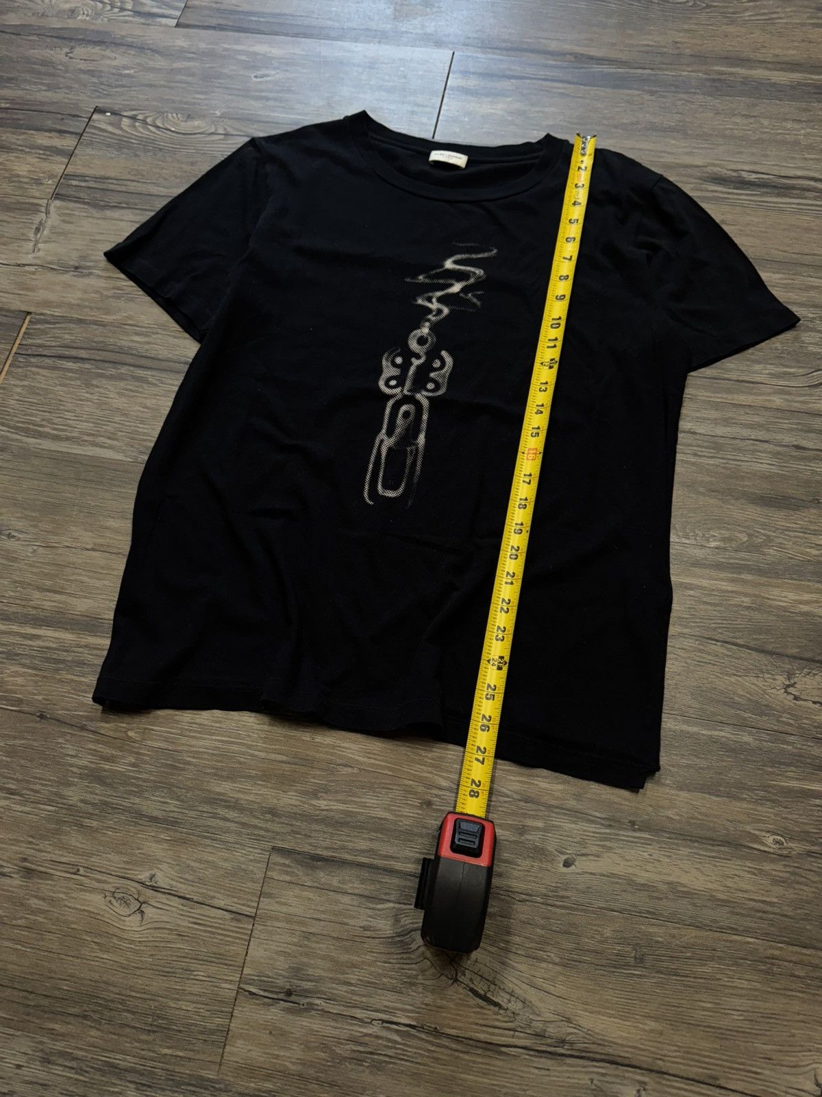 Saint Laurent Paris SAINT LAURENT SMOKING GUN TEE Size US S / EU 44-46 / 1 - 3 Thumbnail