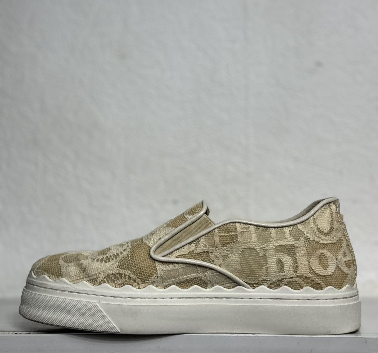 Chloe Chloe Luxury Sneakers Slip On Size 37 Size US 7 / IT 37 - 3 Thumbnail