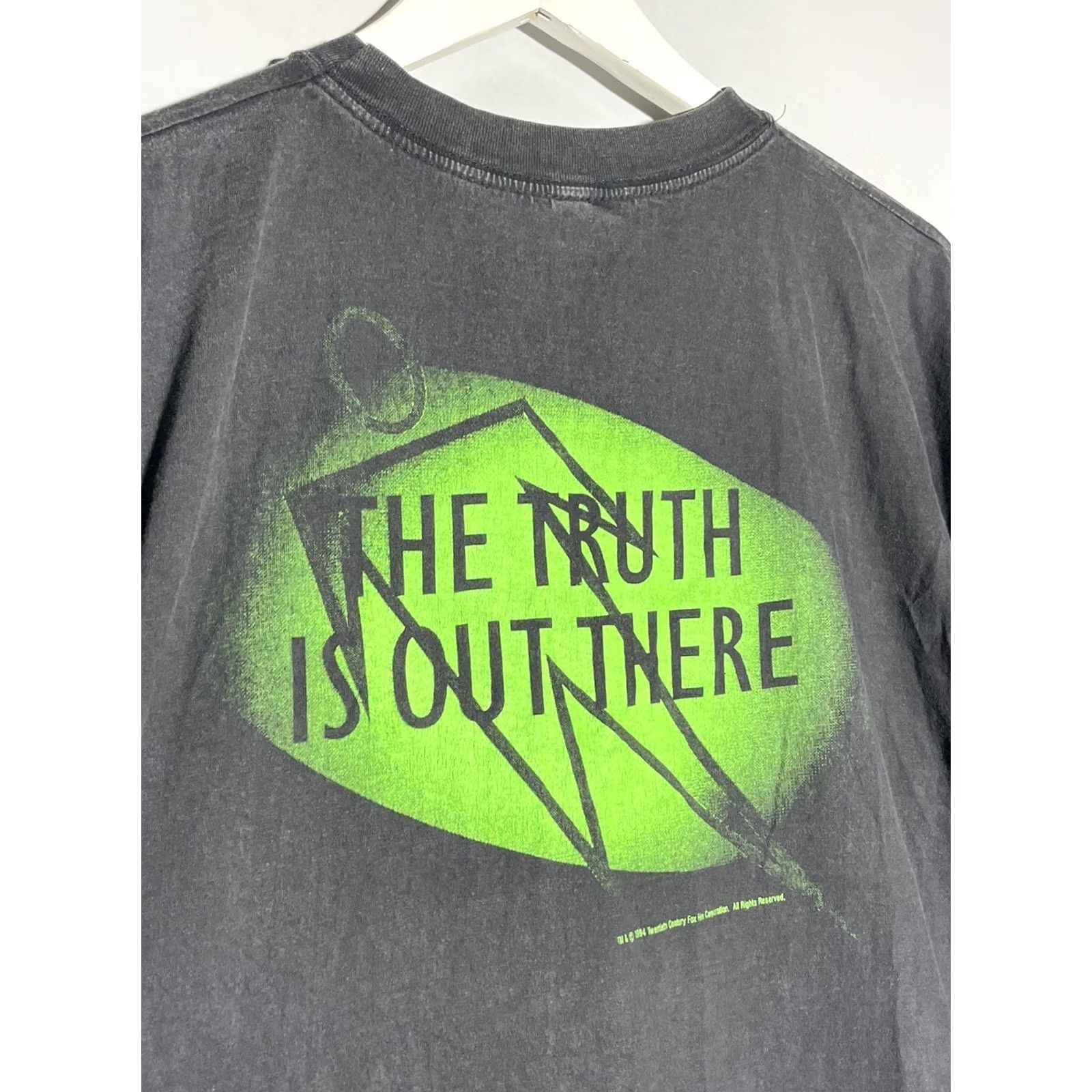 Gildan VINTAGE The X Files TV Series Promo Y2k Streetwear Movie Tee XL Black Cotton Gildan Shirt Mens 90s NSFW Size US XL / EU 56 / 4 - 7 Thumbnail