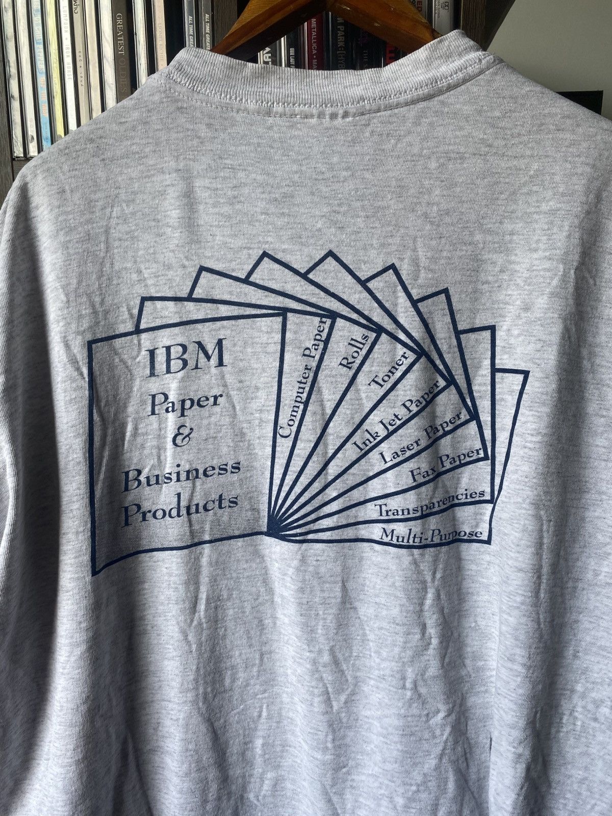 Vintage VTG IBM t shirt Size US XL / EU 56 / 4 - 1 Thumbnail