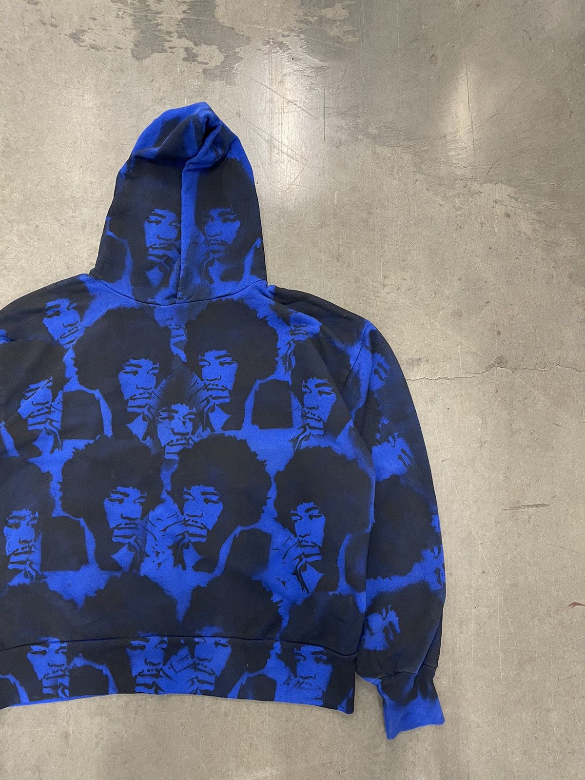 Jimi Hendrix Bluesin’s “My Friend” Jimi Hendrix Painted Hoodie Size US L / EU 52-54 / 3 - 4 Thumbnail
