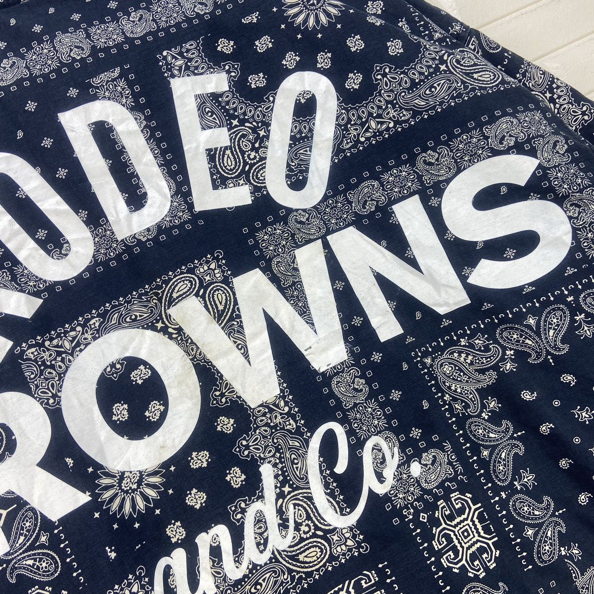 Japanese Brand Rodeo Crowns And Co. Wide Bowl Paisley Bomber Style Size US M / EU 48-50 / 2 - 16 Thumbnail