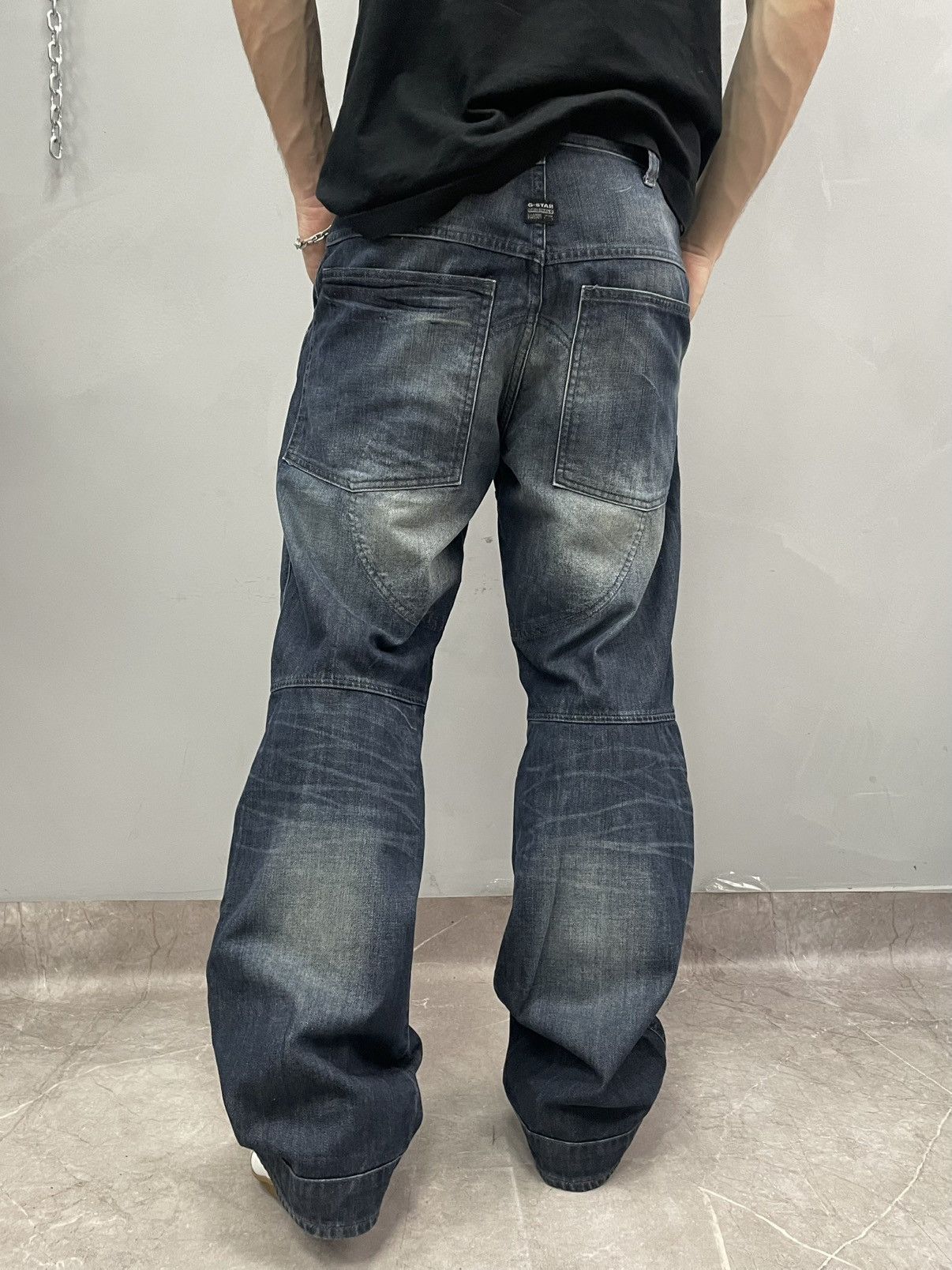 G-Star G star raw washed wide baggy pants y2k margiela style hype Size US 31 - 8 Thumbnail