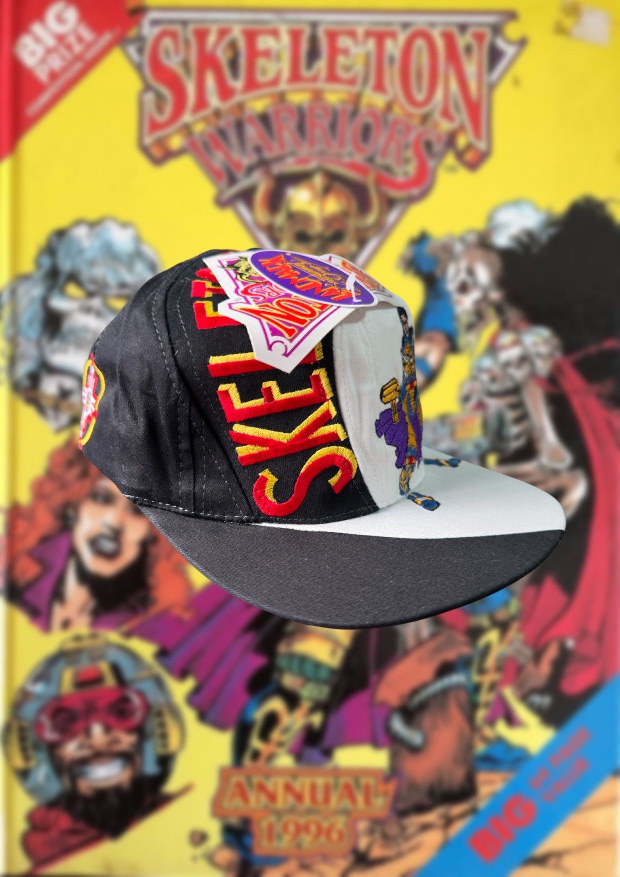 Other 1996 Skeleton Warriors Bruno Mario Cap Size ONE SIZE - 1 Thumbnail