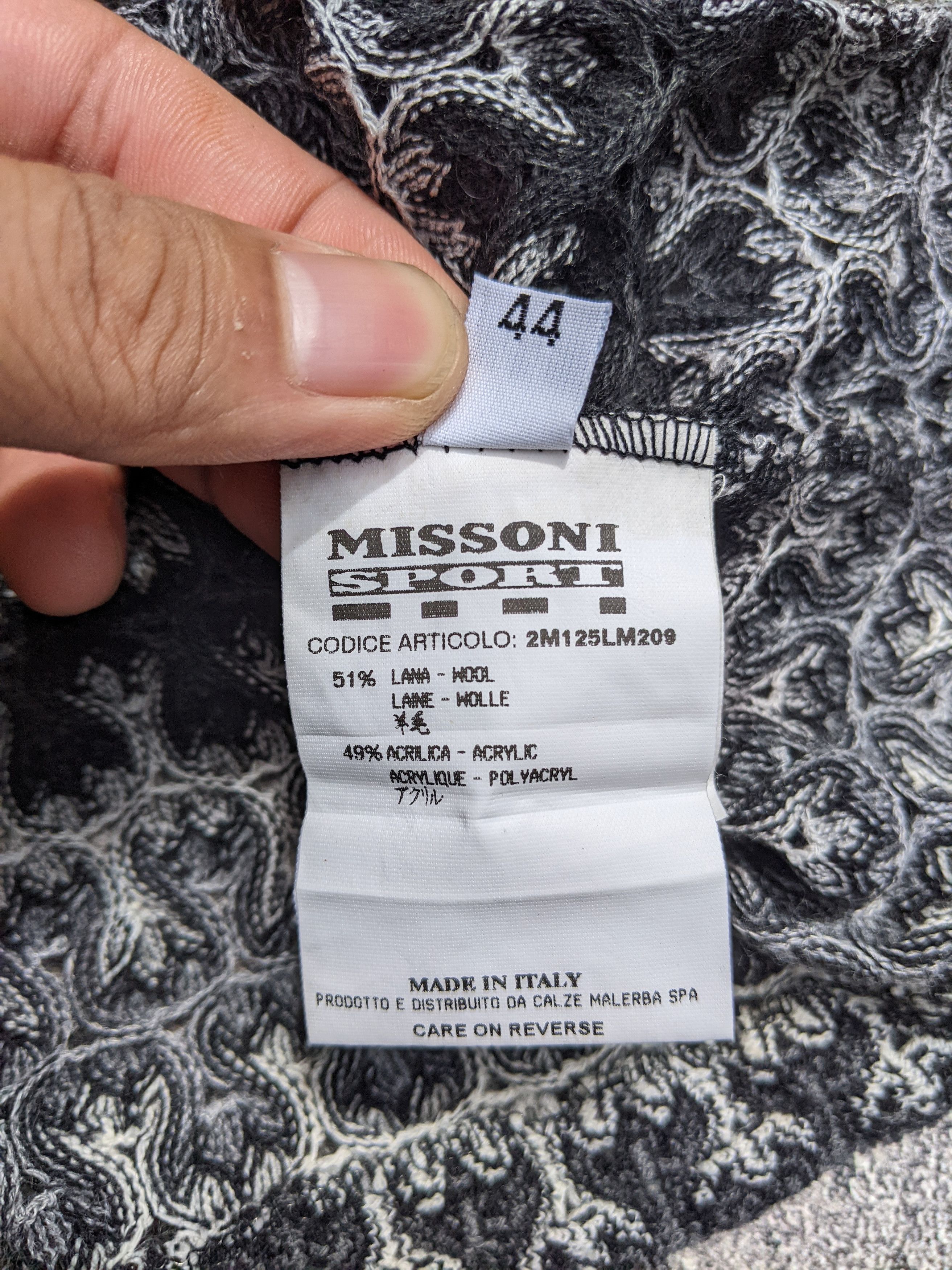 Missoni Missoni Sport Knitwear Sweat Semi Sheer Size M / US 6-8 / IT 42-44 - 6 Thumbnail