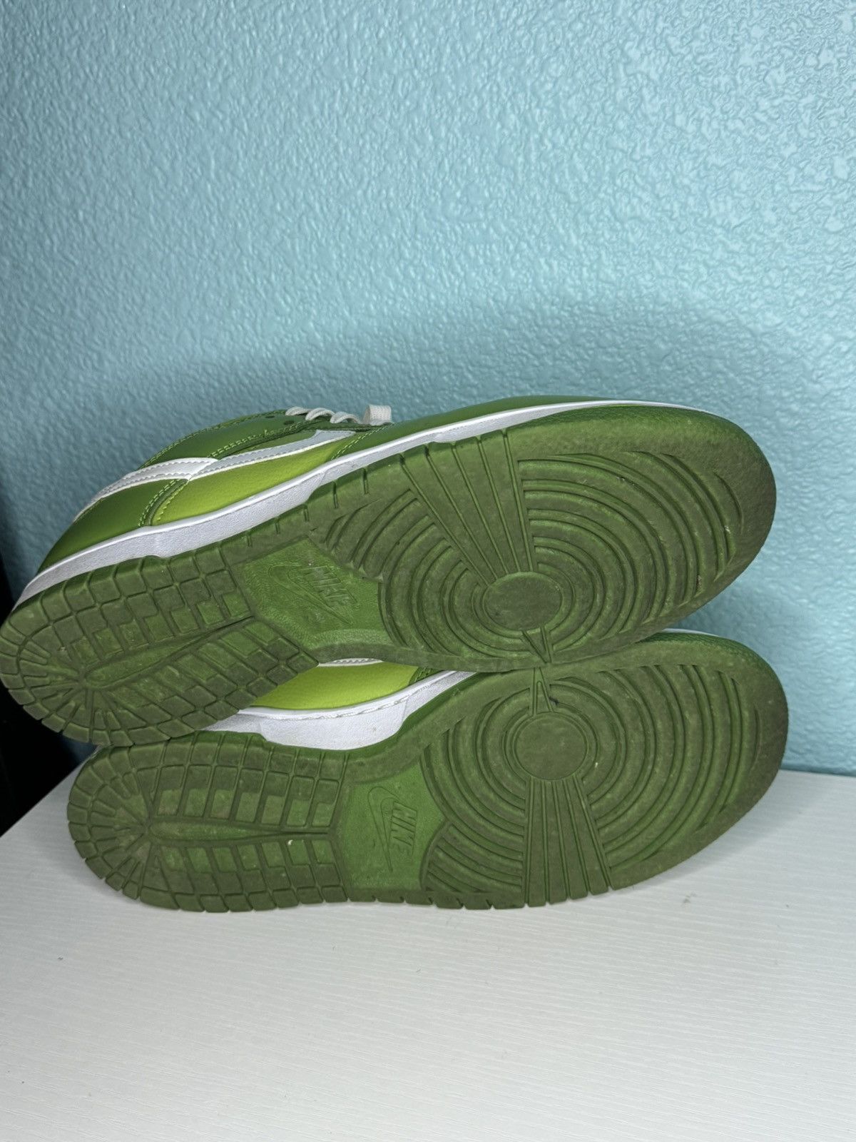 Nike Nike dunk low “chlorophyll” DJ6188-300 size 9 WORN Size US 9 / EU 42 - 7 Thumbnail