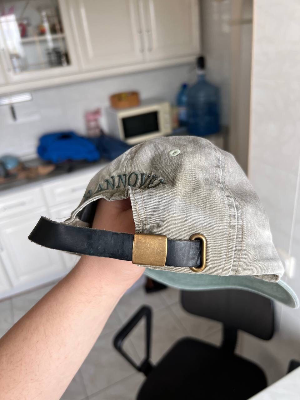 Designer × Vintage Vintage Expo 2000 Hangover Logo Used Faded Cap Hat Rare Size ONE SIZE - 5 Thumbnail