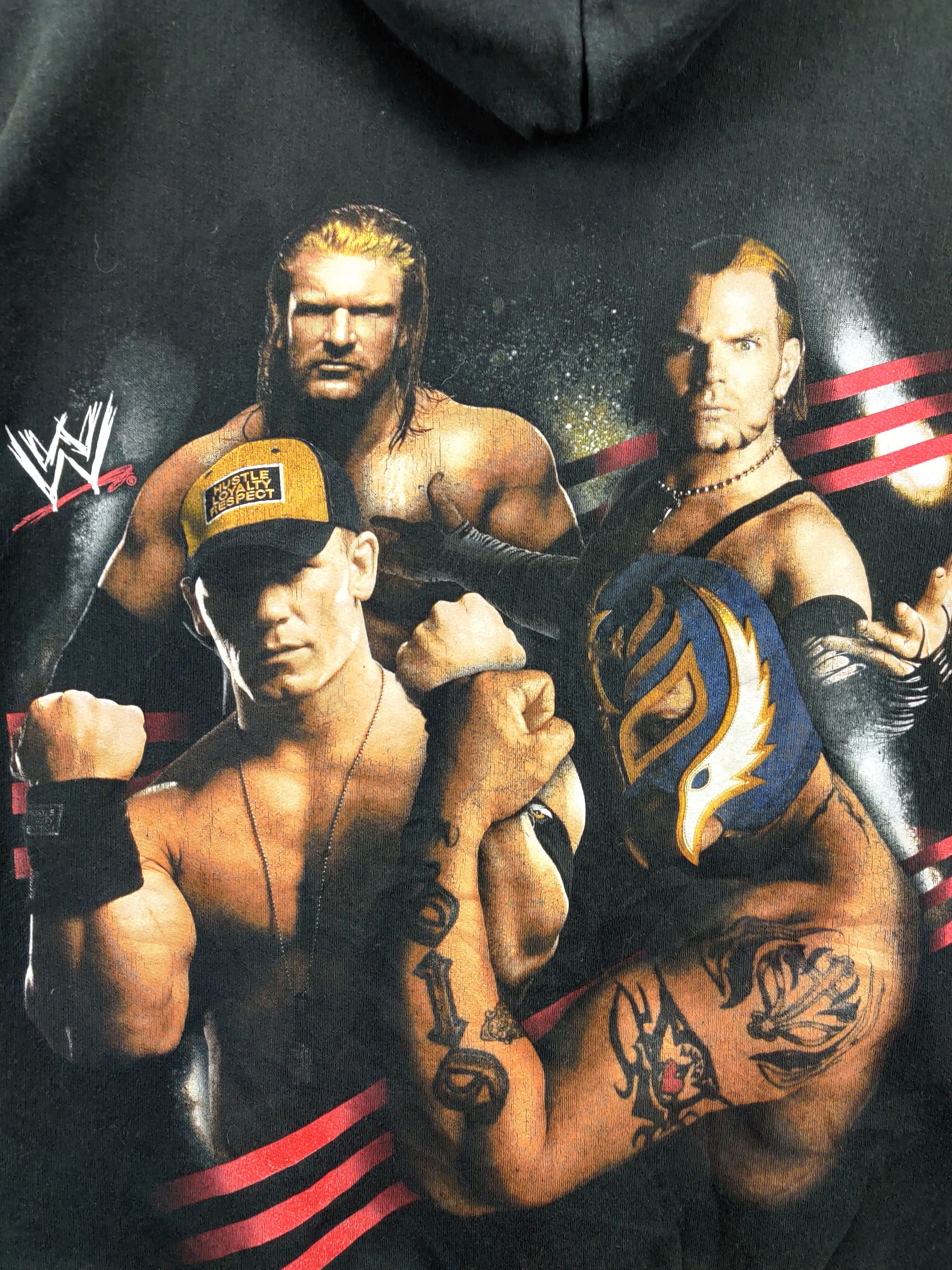 WWE Vintage WWE Superstars Zipper Hoodie Size US XL / EU 56 / 4 - 3 Thumbnail
