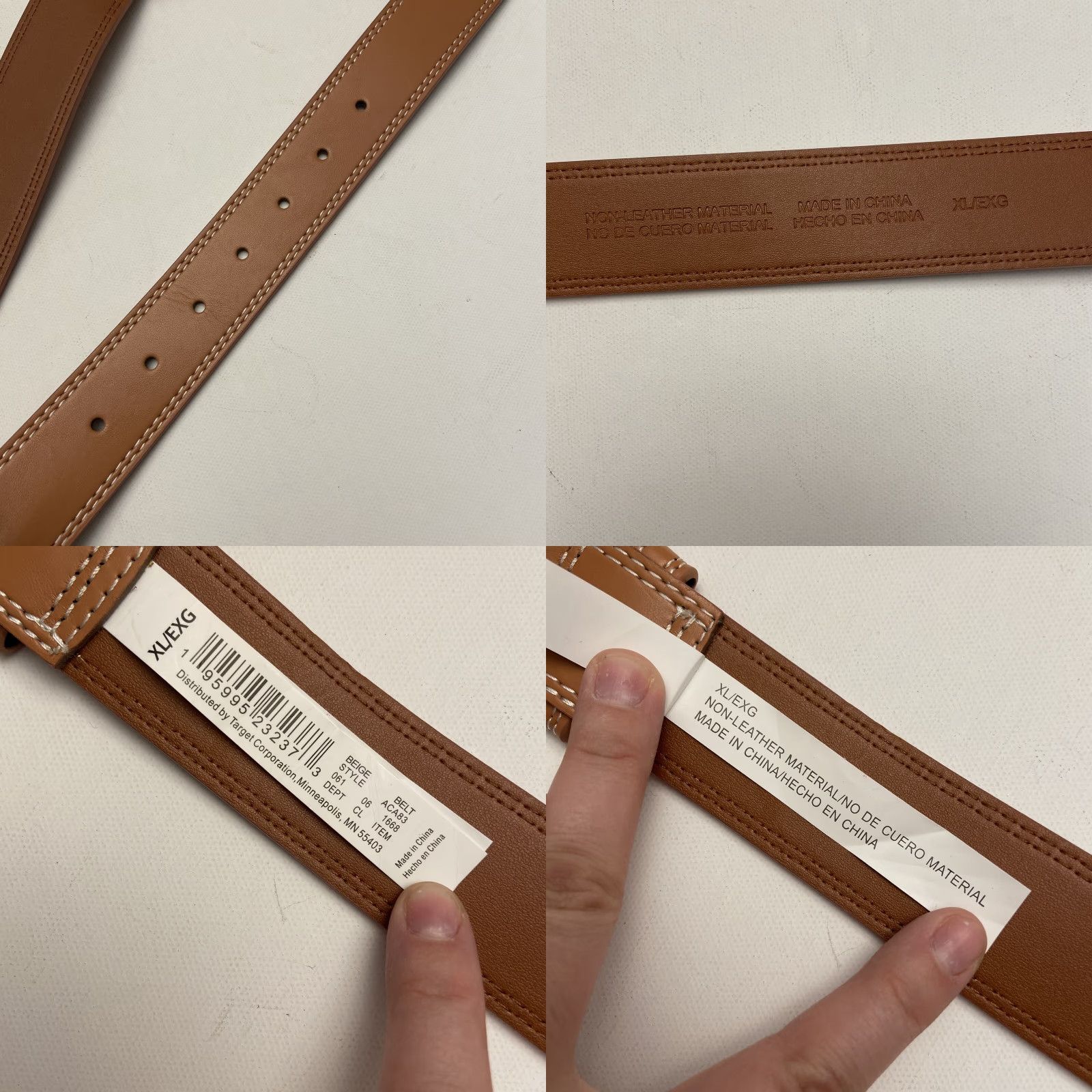 Vintage VINTAGE Universal Thread Women’s Belt XL Brown University Style Womens Size ONE SIZE - 8 Thumbnail