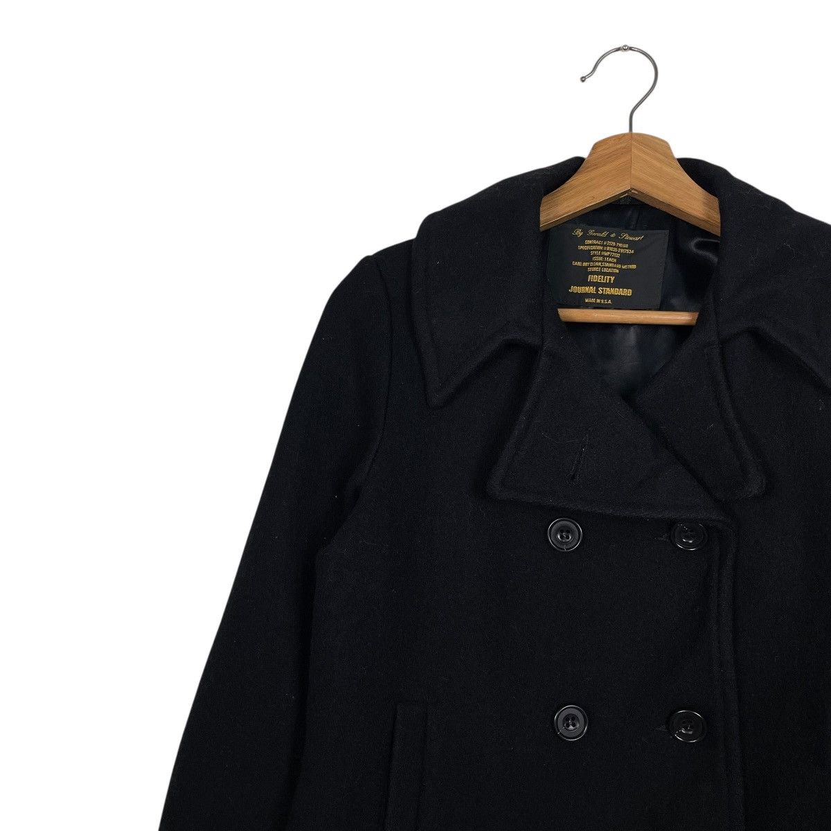 Fidelity Fidelity x Journal Standar Double Breasted Wool Jacket Size XS / US 0-2 / IT 36-38 - 6 Thumbnail