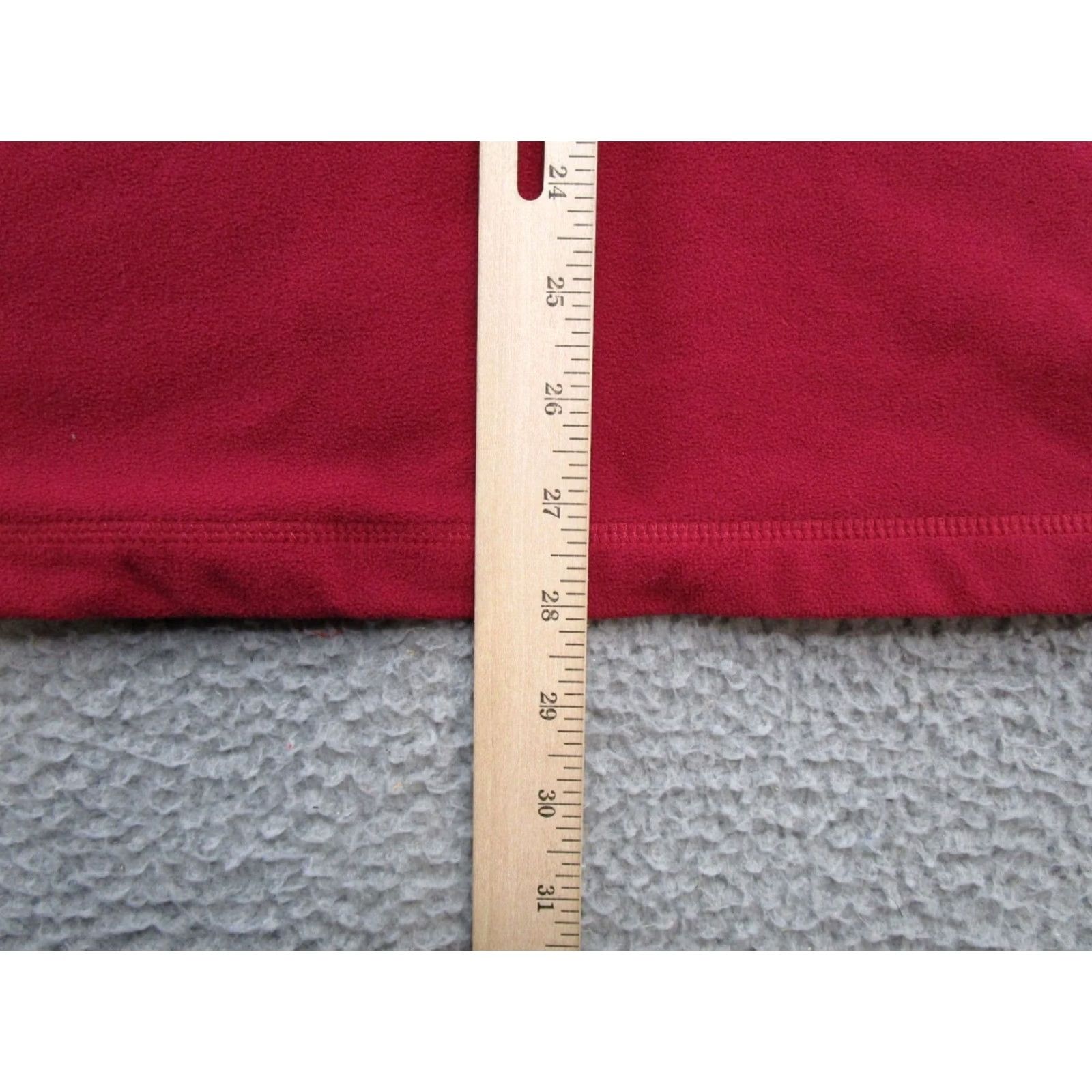 Vintage Cabela's Fleece Women’s Red 1/4 Zip Jacket Shirt Pullover Size L Outdoor Hike Womens Size L / US 10 / IT 46 - 7 Thumbnail