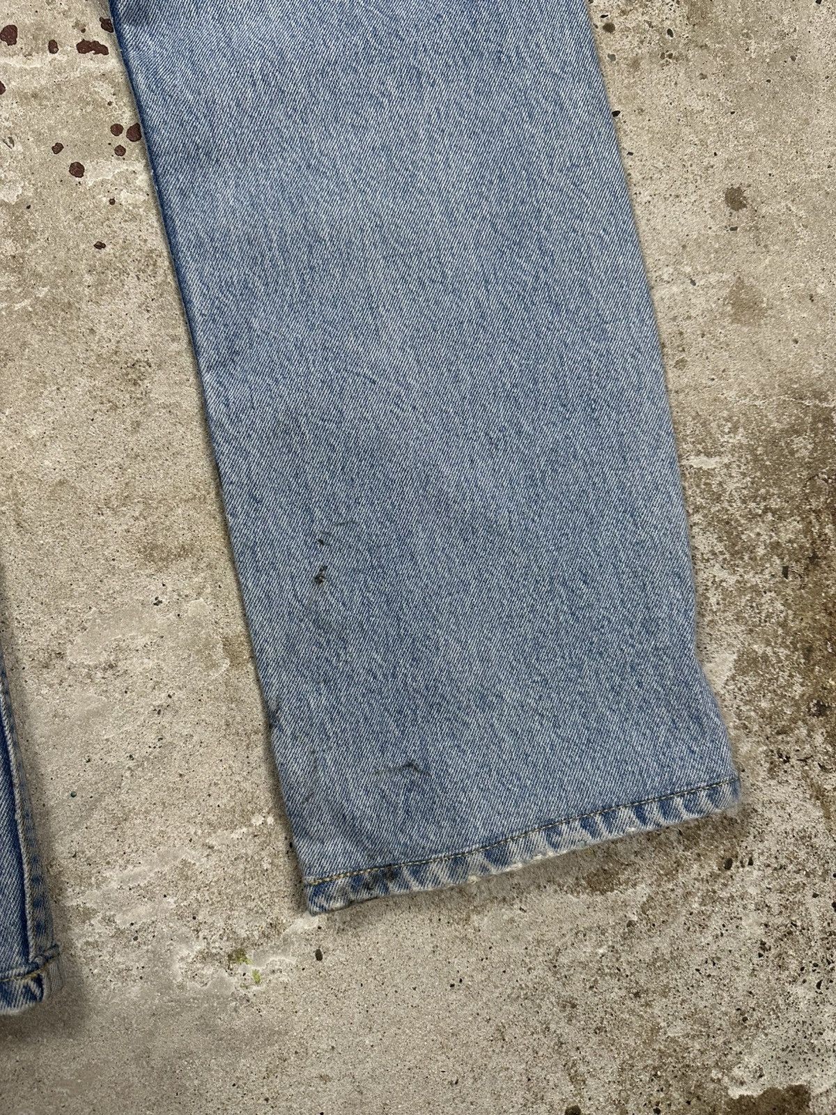 Levi's Vintage 1992 Levi’s 501 Blue Jeans Denim Pants 90s made usa Size US 30 / EU 46 - 14 Thumbnail