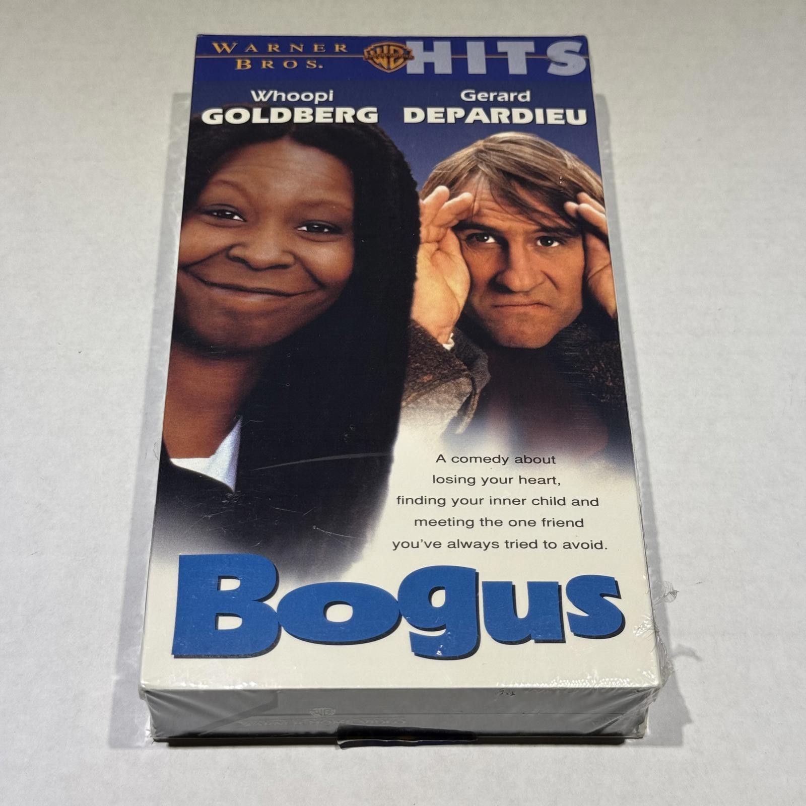 Warner Bros Bogus Whoopi & Depardieu Warner Bros VHS Sealed Rare Size ONE SIZE - 1 Thumbnail
