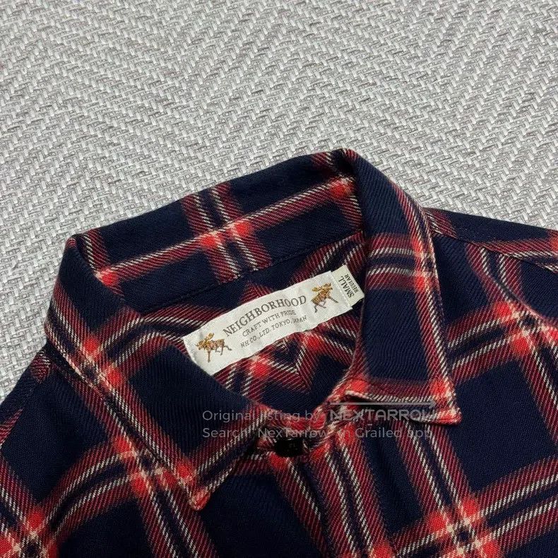 Neighborhood Neighborhood Flannel Plaid Shirt Size US S / EU 44-46 / 1 - 2 Thumbnail