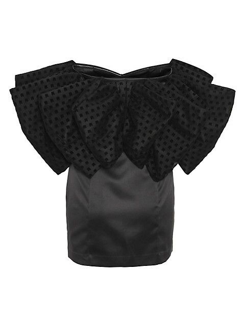 ROTATE ROTATE Birger Christensen Natalie Bow Dress size US 4 Size S / US 4 / IT 40 - 2 Thumbnail
