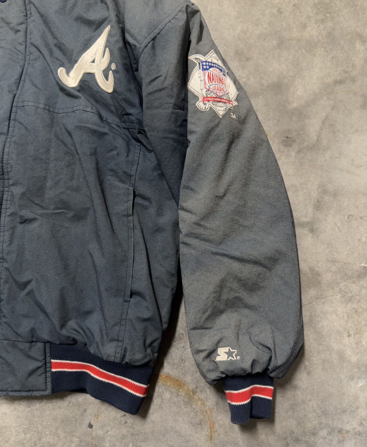 Other Vintage 90s Atlanta Braves Starter Jacket Size US S / EU 44-46 / 1 - 3 Thumbnail