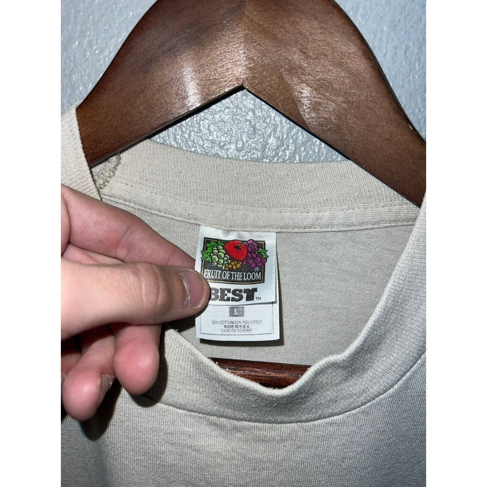 Fruit Of The Loom Vintage New York Deli Shirt The NYC Delicatessen Tee 90s L Size US L / EU 52-54 / 3 - 6 Thumbnail