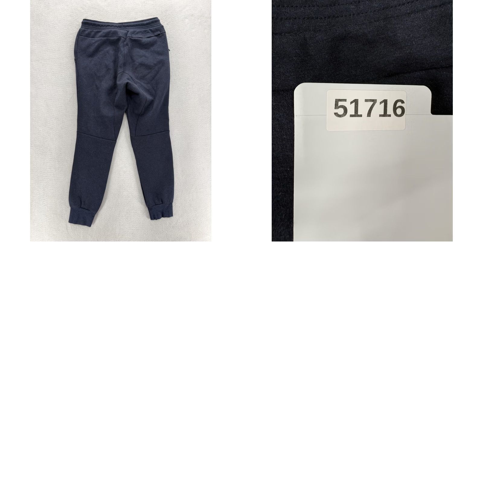 Nike Nike Tech Fleece Pants Mens M Blue Jogger Zip Pocket Athletic Gym Training Size US 31 - 9 Thumbnail