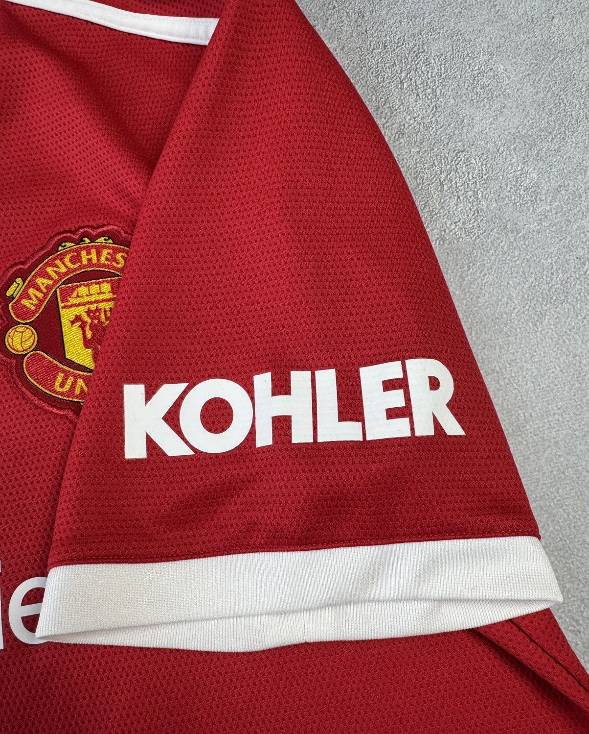 Adidas Manchester United 2021 2022 Home Shirt Adidas #25 Sancho Size US L / EU 52-54 / 3 - 14 Thumbnail