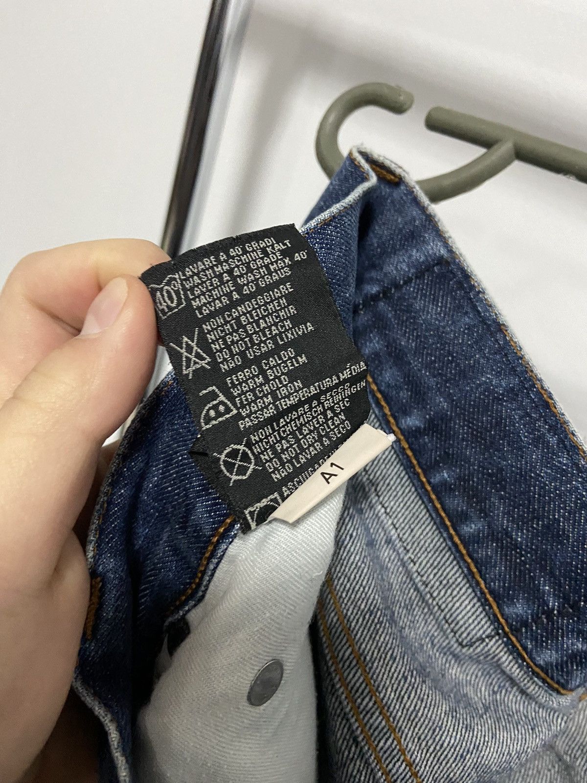 Stone Island × Vintage Stone Island Denims Selvedge Vintage jeans Pants Size US 34 / EU 50 - 9 Thumbnail