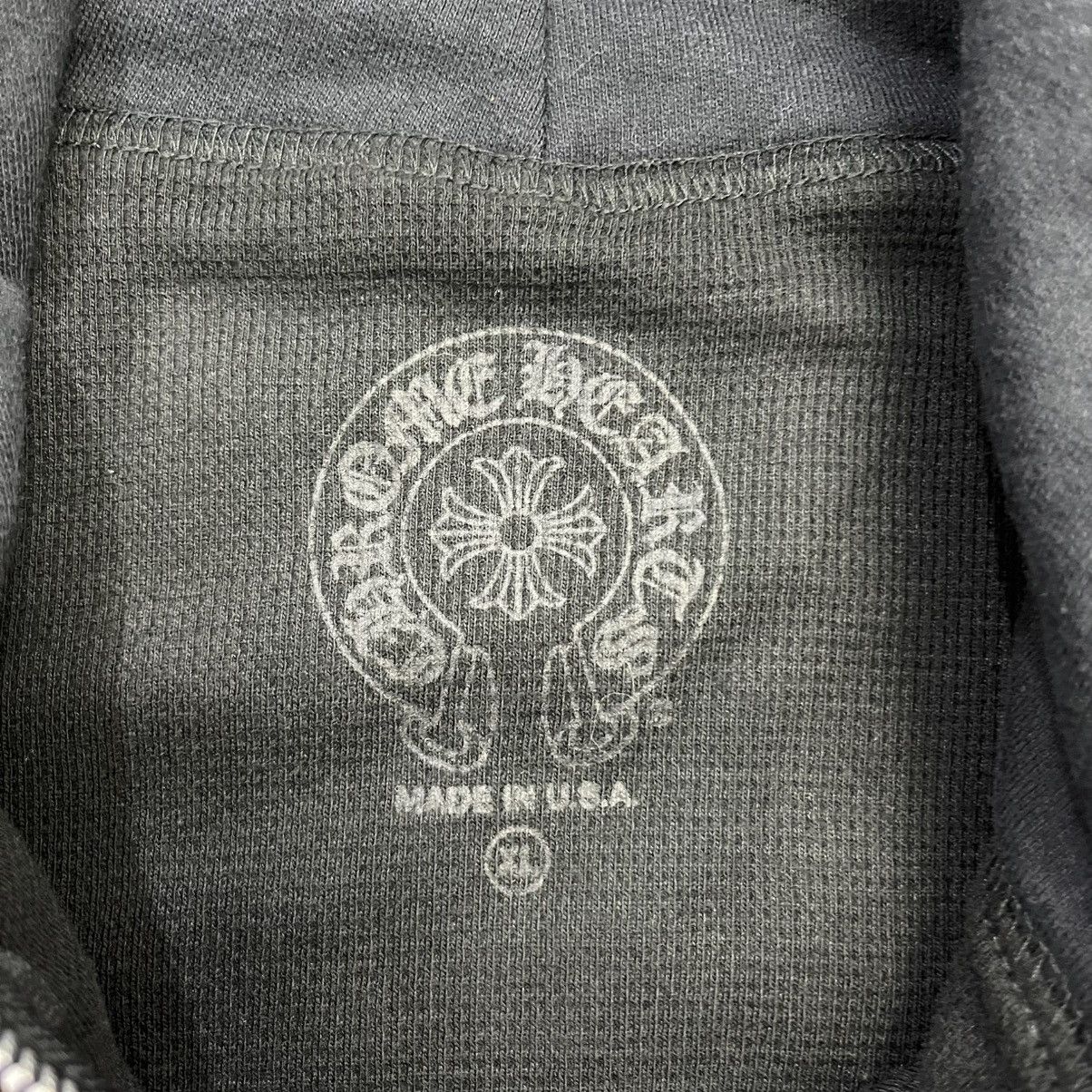 Chrome Hearts CHROME HEARTS Thermal Blue Letter Full Zip Up Black Size US XL / EU 56 / 4 - 5 Thumbnail