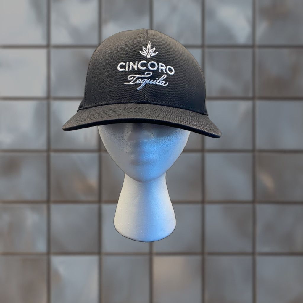 G/FORE G/Fore Mens Black Adjustable Snapback FlexFit Golf Hat Cincoro Tequila Logo Cotton Blend Size ONE SIZE - 1 Thumbnail