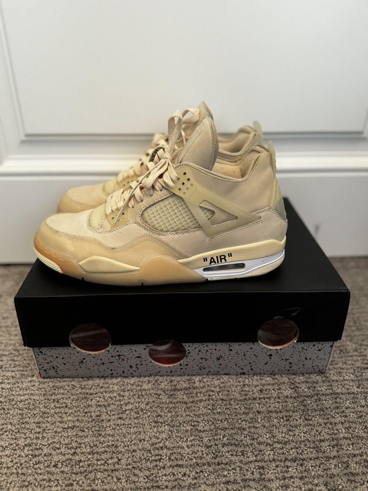 Jordan 4 Retro Off-White Sail (Women’s)