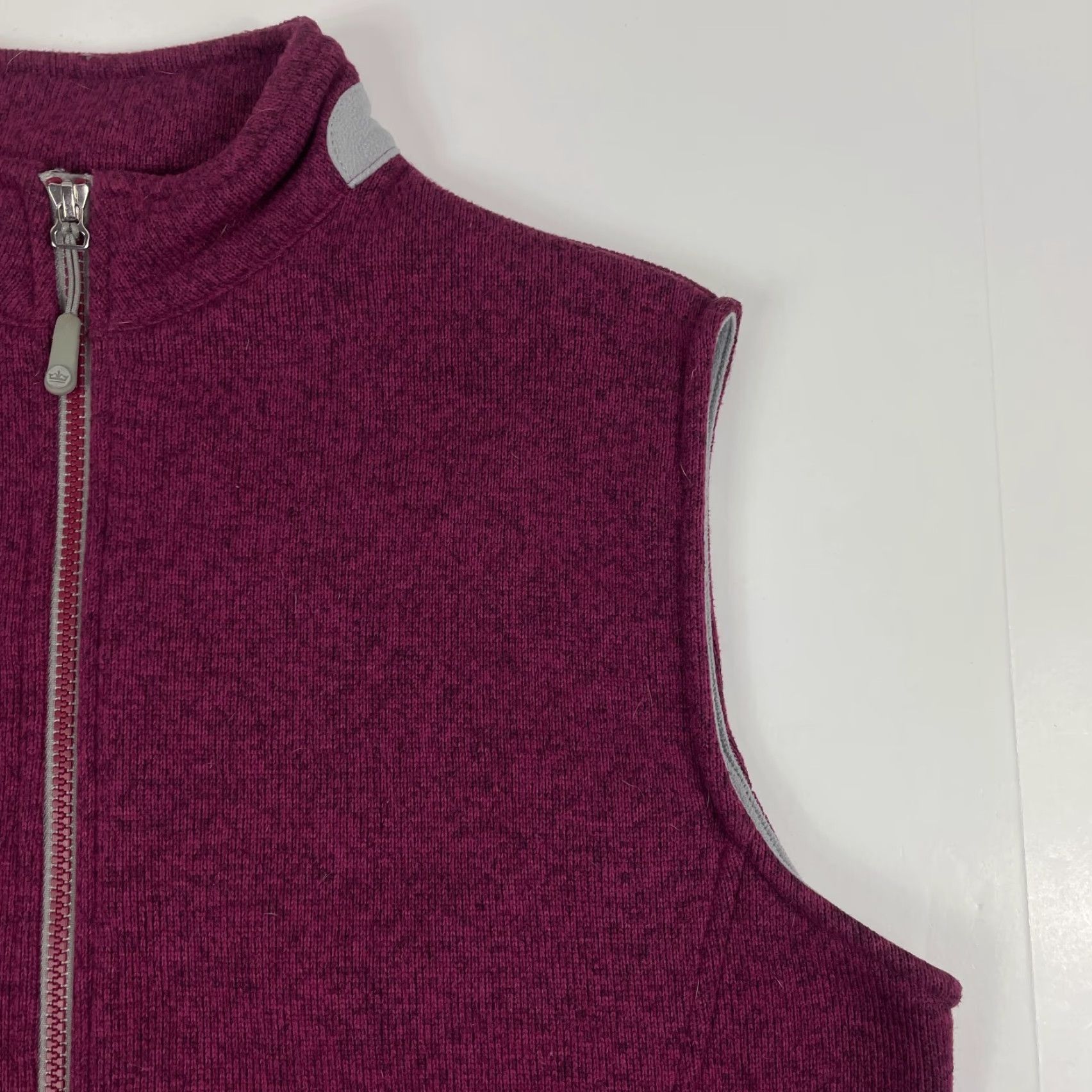 Peter Millar VINTAGE Peter Millar Vest Womens Medium Purple Golf Full Zip Lined Golfing Trail Hiking Size M / US 6-8 / IT 42-44 - 3 Thumbnail