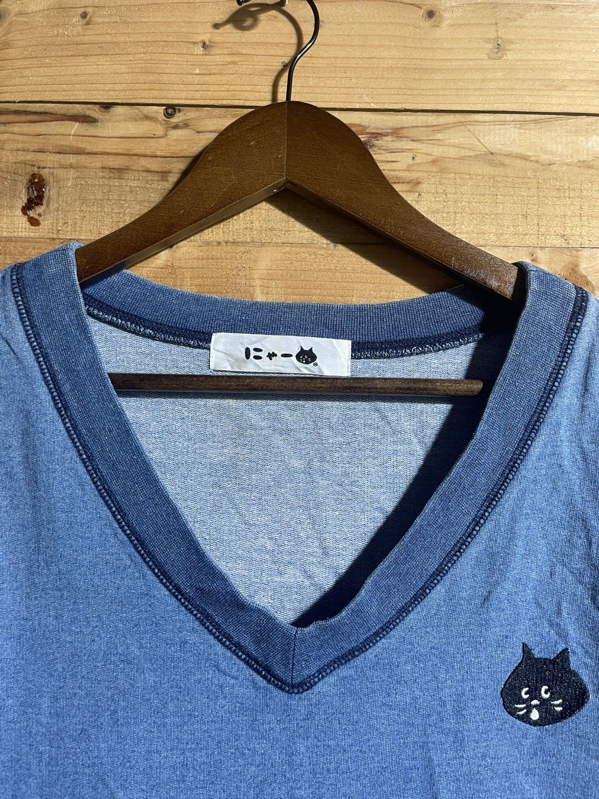 Issey Miyake Vintage ne-net by issey miyake v neck tshirt Size M / US 6-8 / IT 42-44 - 3 Thumbnail