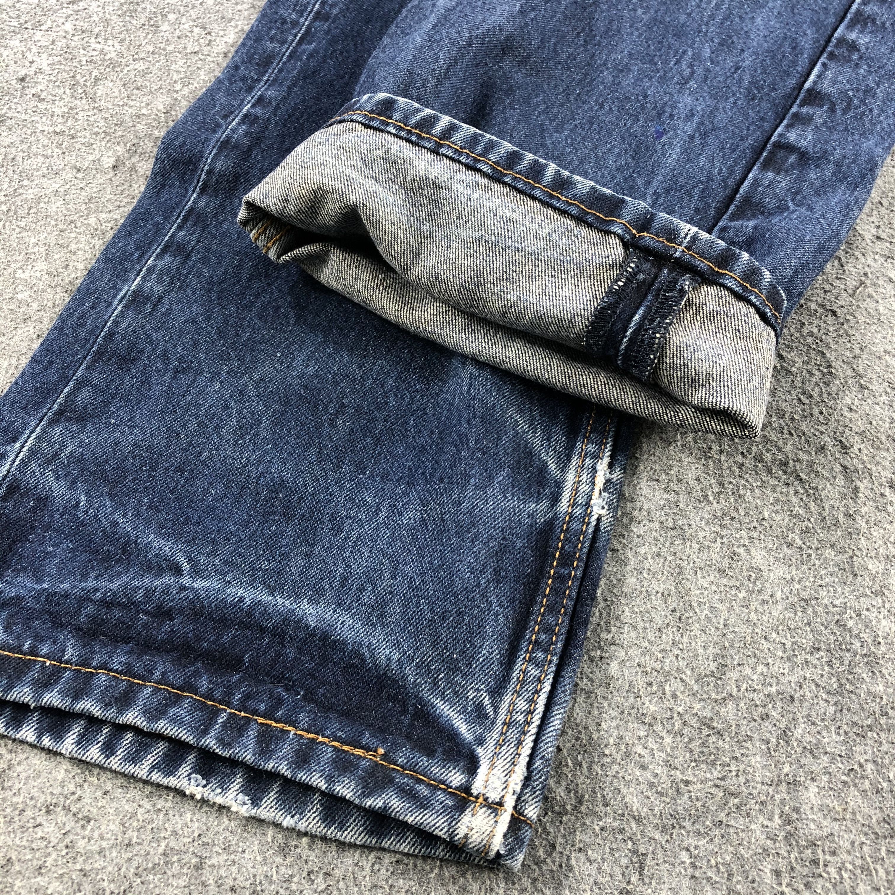 Levi's Vintage Blue Wash Levis 505 Jeans-J2038 Size US 38 / EU 54 - 7 Thumbnail
