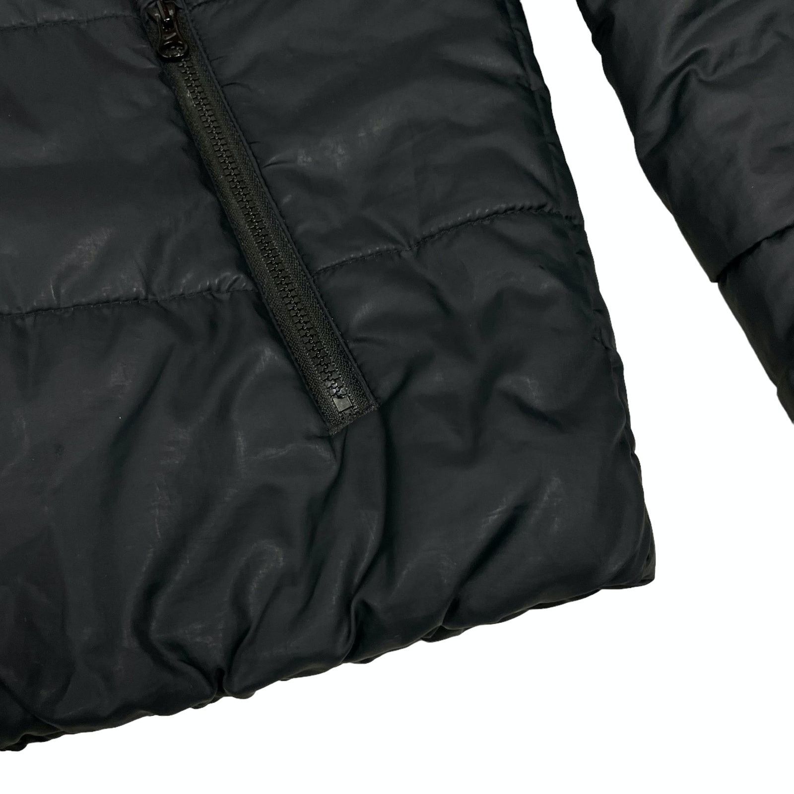 Nike Nike Women Black Long Sleeve Full Zip Hooded Puffer Jacket S Size S / US 4 / IT 40 - 8 Thumbnail