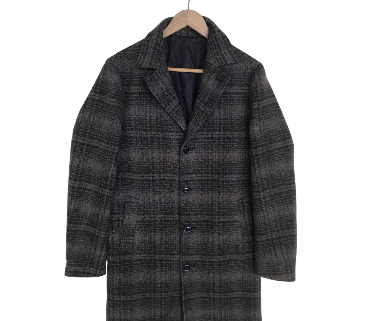 GOSTAR DE FUGA Go Star De Fuga wool plaid long jacket size 44 Size US S / EU 44-46 / 1 - 3 Thumbnail