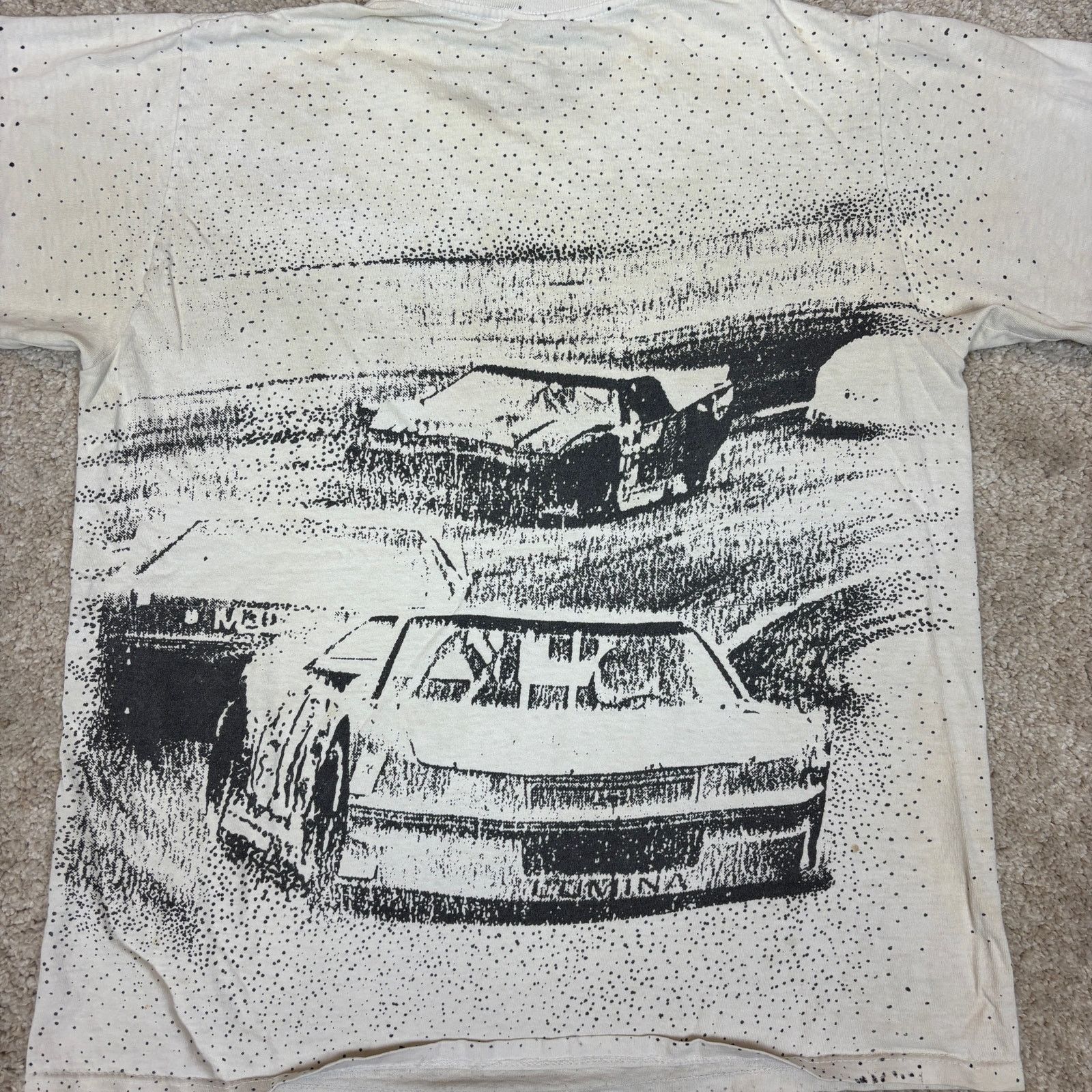 NASCAR × Vintage Vintage 90s Winston Racing Series Nascar AOP T Shirt Large Size US L / EU 52-54 / 3 - 4 Thumbnail