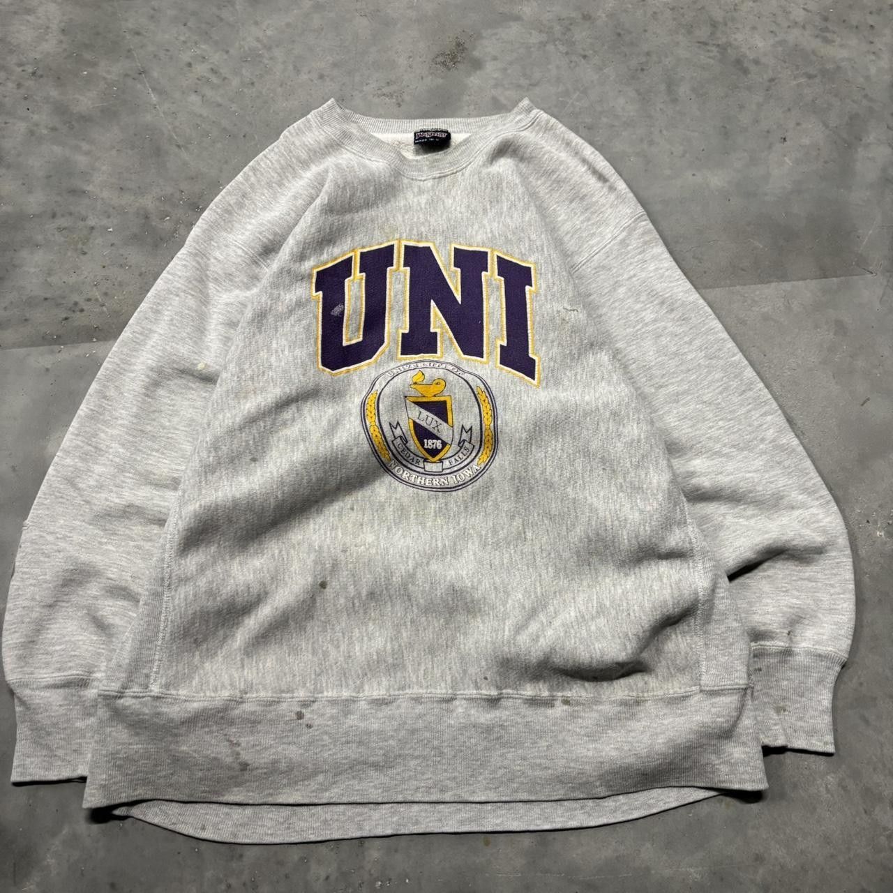 Reverse Weave College Sweatshirt | Grailed