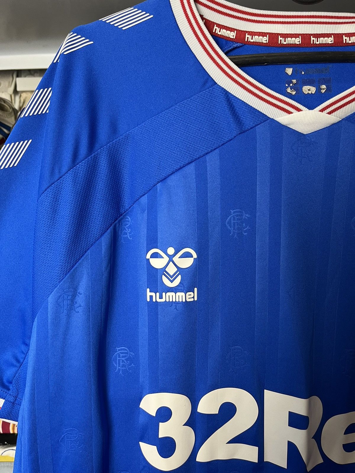 Hummel Hummel Rangers 2019-20 home football shirt jersey size XL Size US XL / EU 56 / 4 - 4 Thumbnail