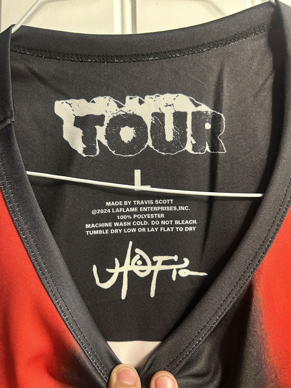 Travis Scott Travis Scott Utopia Jersey Size US L / EU 52-54 / 3 - 3 Thumbnail