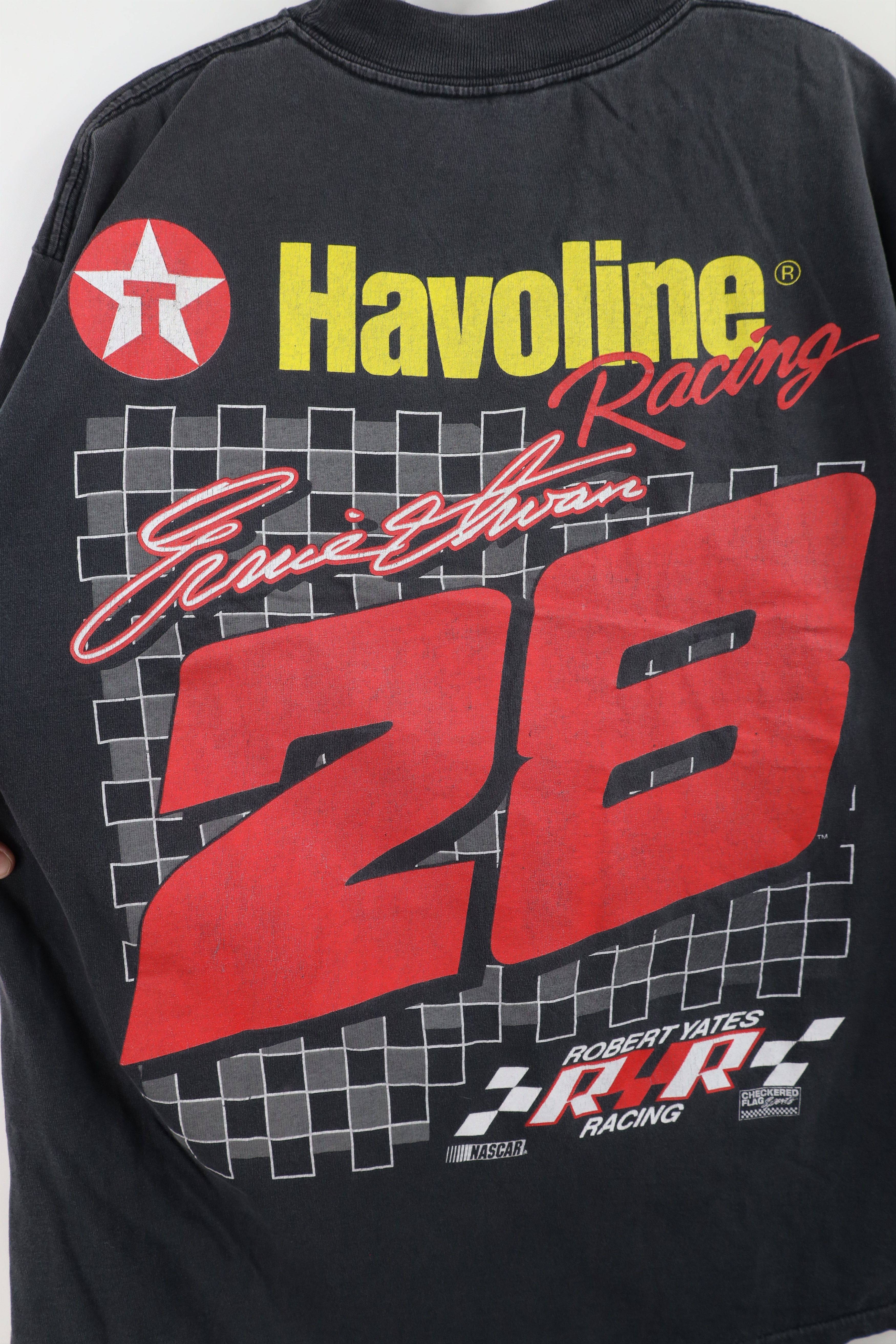 Vintage Vintage 90s NASCAR Ernie Irvan Racing All Over Print T-Shirt Size US L / EU 52-54 / 3 - 10 Thumbnail