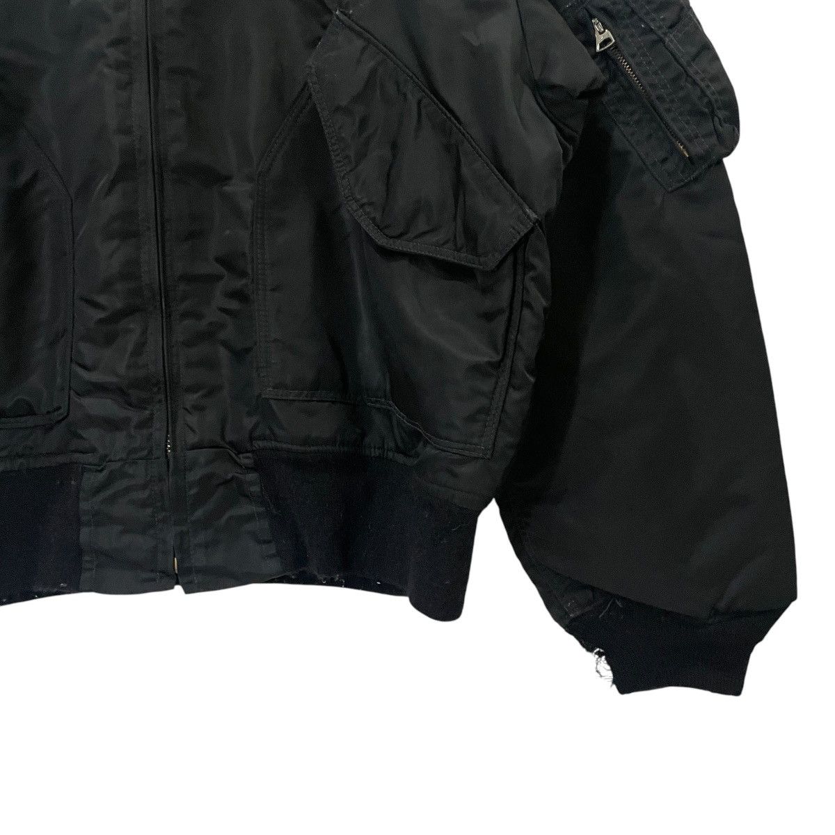 Alpha Industries Vintage 80s Alpha Industries Cwu-45/p Flight Jacket Size US XL / EU 56 / 4 - 8 Thumbnail