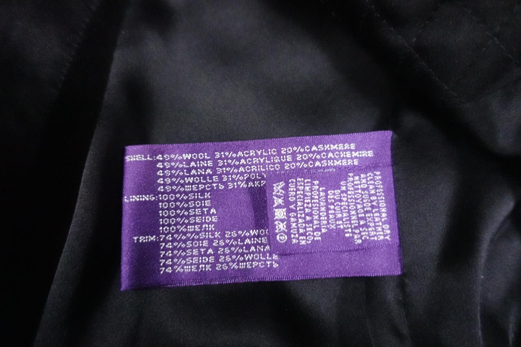 Ralph Lauren Purple Label Ralph Lauren Purple Label Collection Blazer Tuxedo Wool 8 Size M / US 6-8 / IT 42-44 - 4 Thumbnail