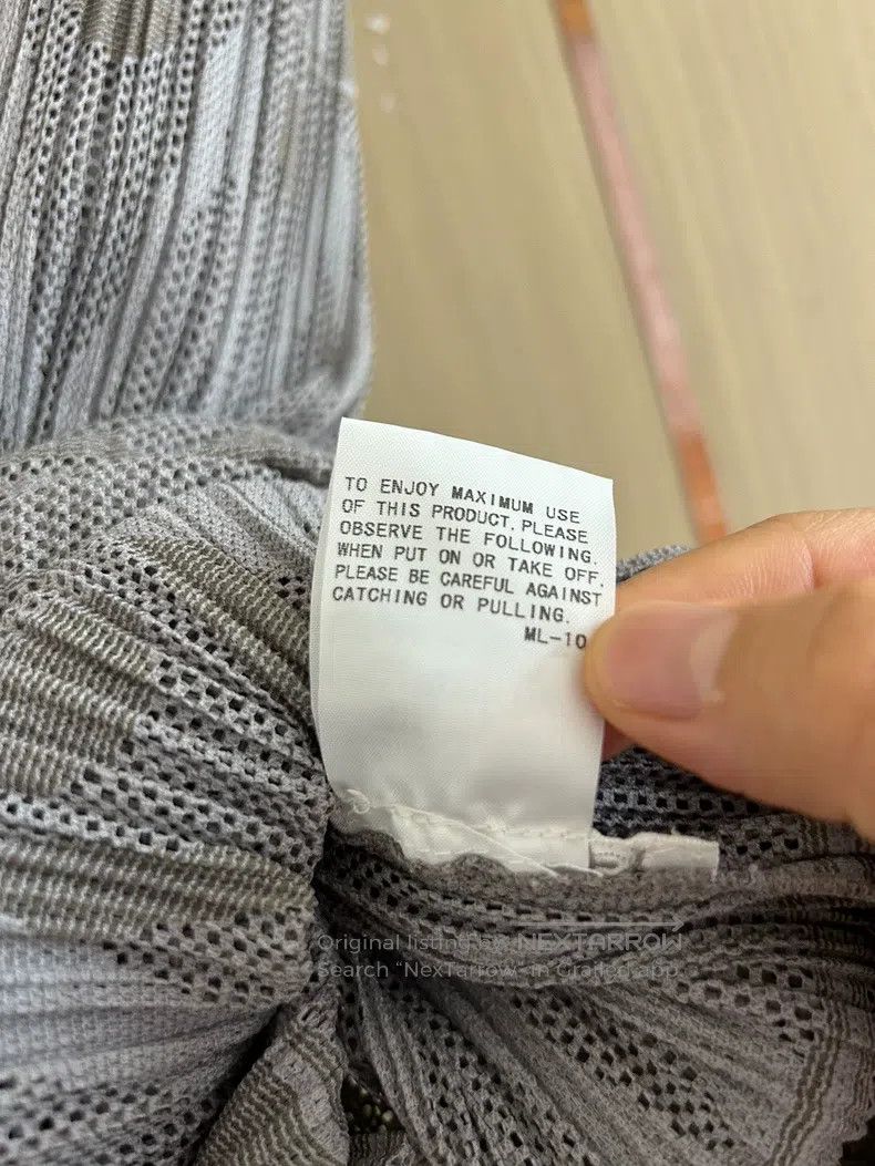 Issey Miyake Issey Miyake Gray mid-length skirt Size L / US 10 / IT 46 - 4 Thumbnail