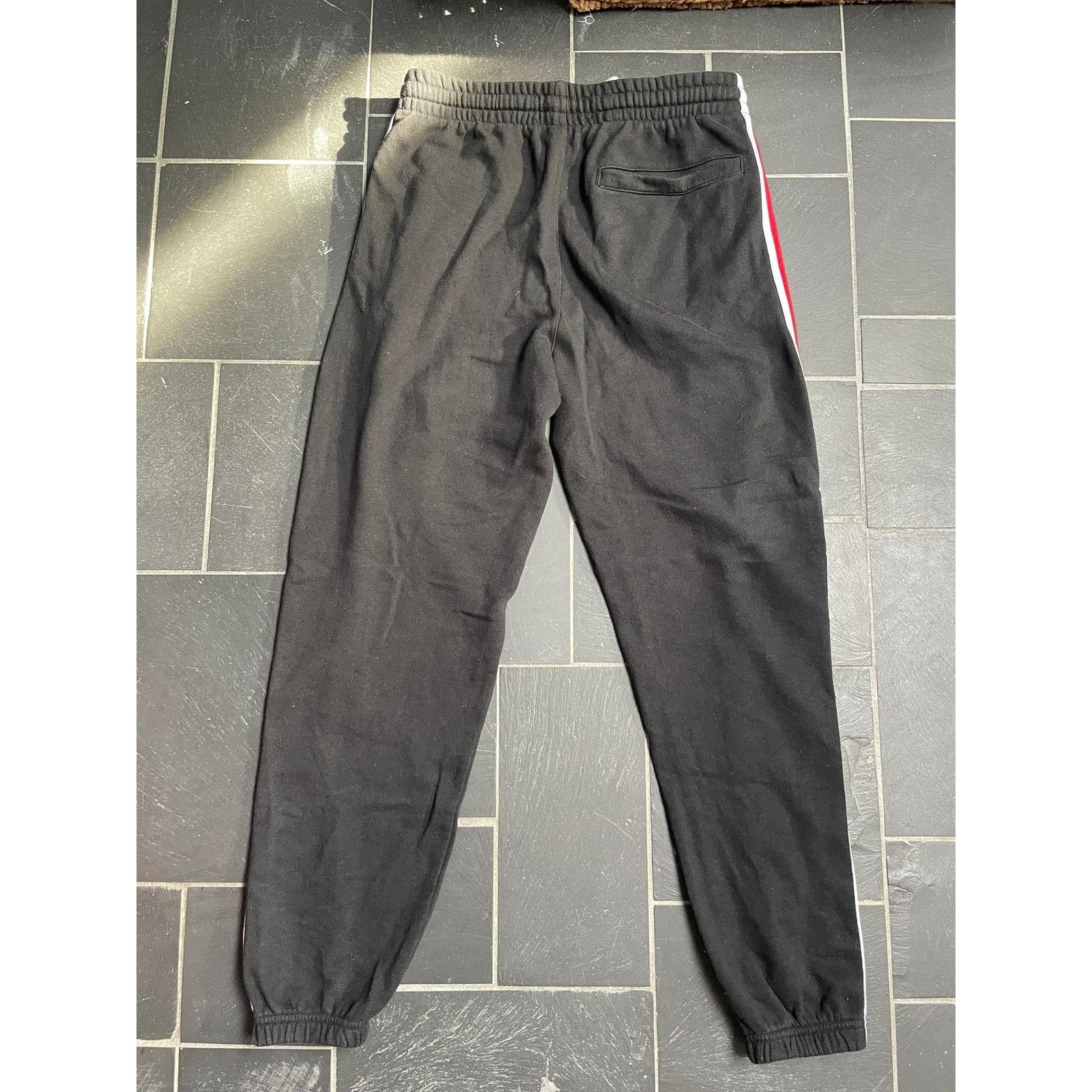 Cotton On White Red Striped Black Sweatpants Joggers Size Small Size US 31 - 4 Thumbnail