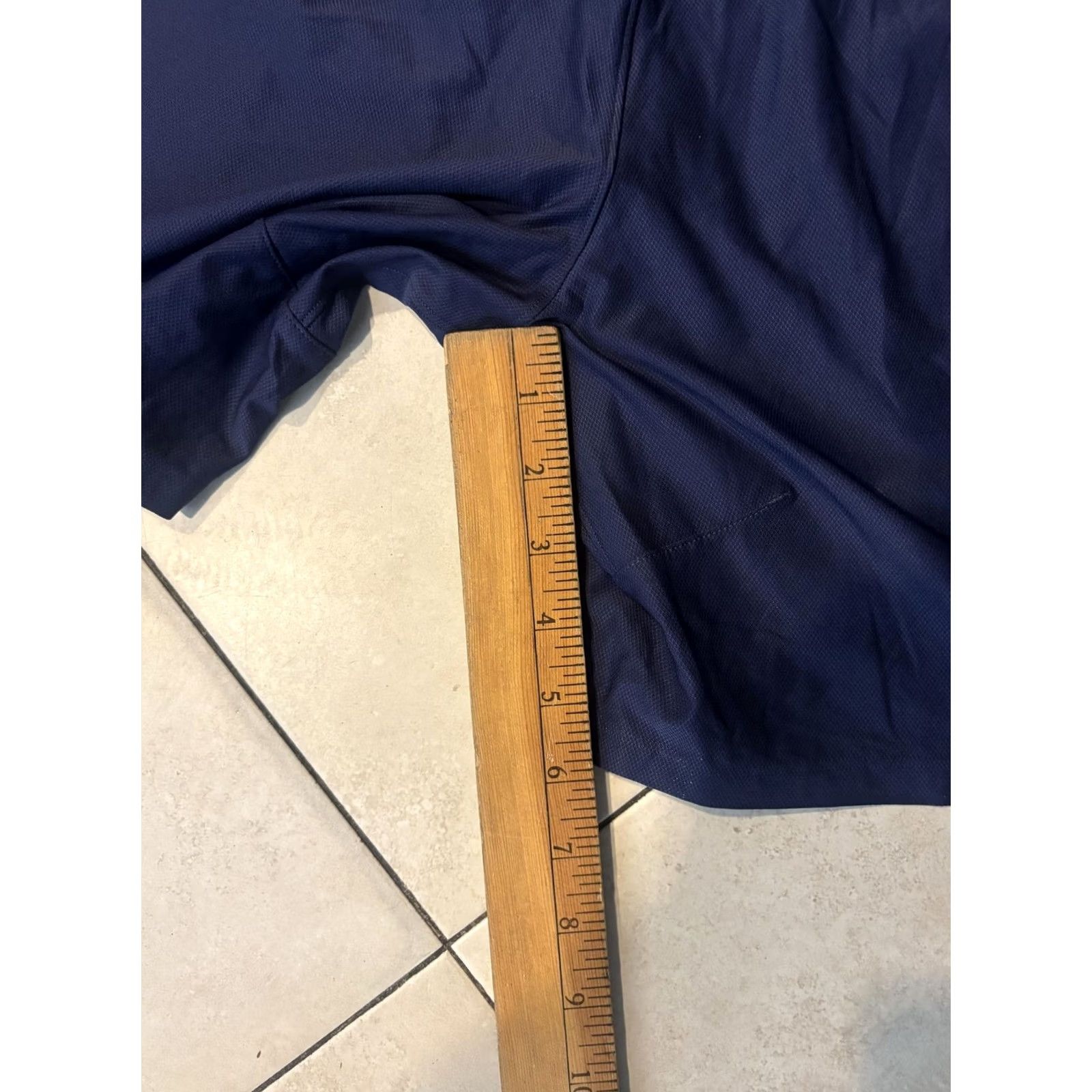 Lululemon Lululemon Mens Large Blue Running Shorts Athletic Drawstring Zip Pockets Size US 33 - 8 Thumbnail