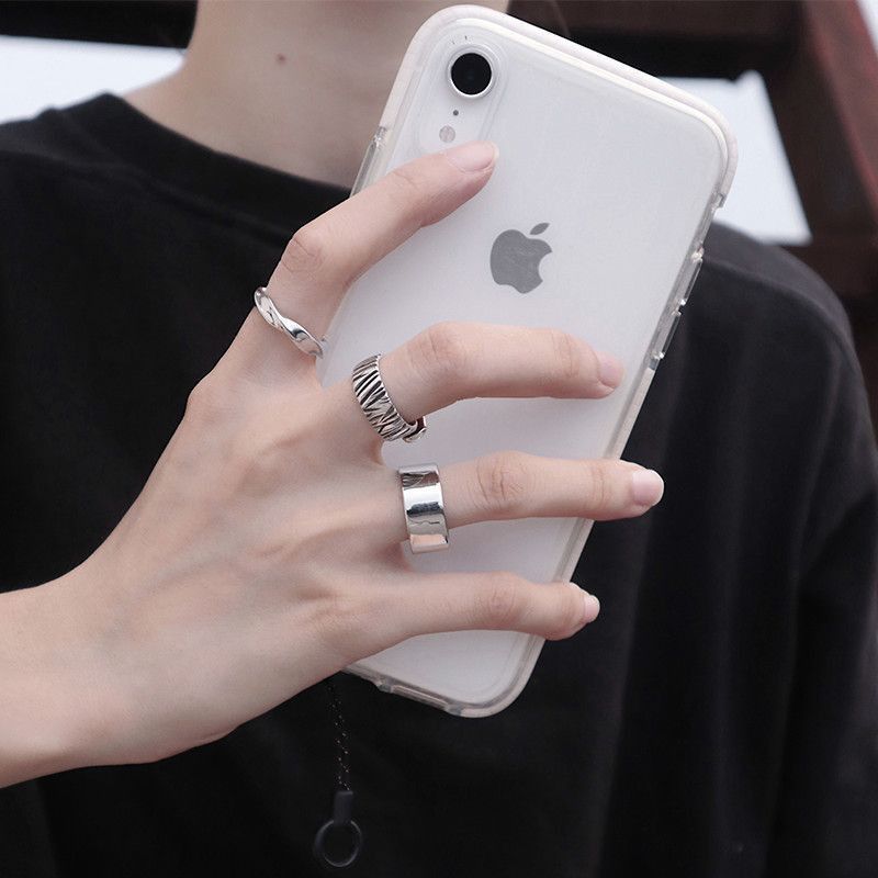 Jewelry New Trend Jewelry Rings Open Size Chrome Ring (Size 7-13) Size ONE SIZE - 6 Thumbnail