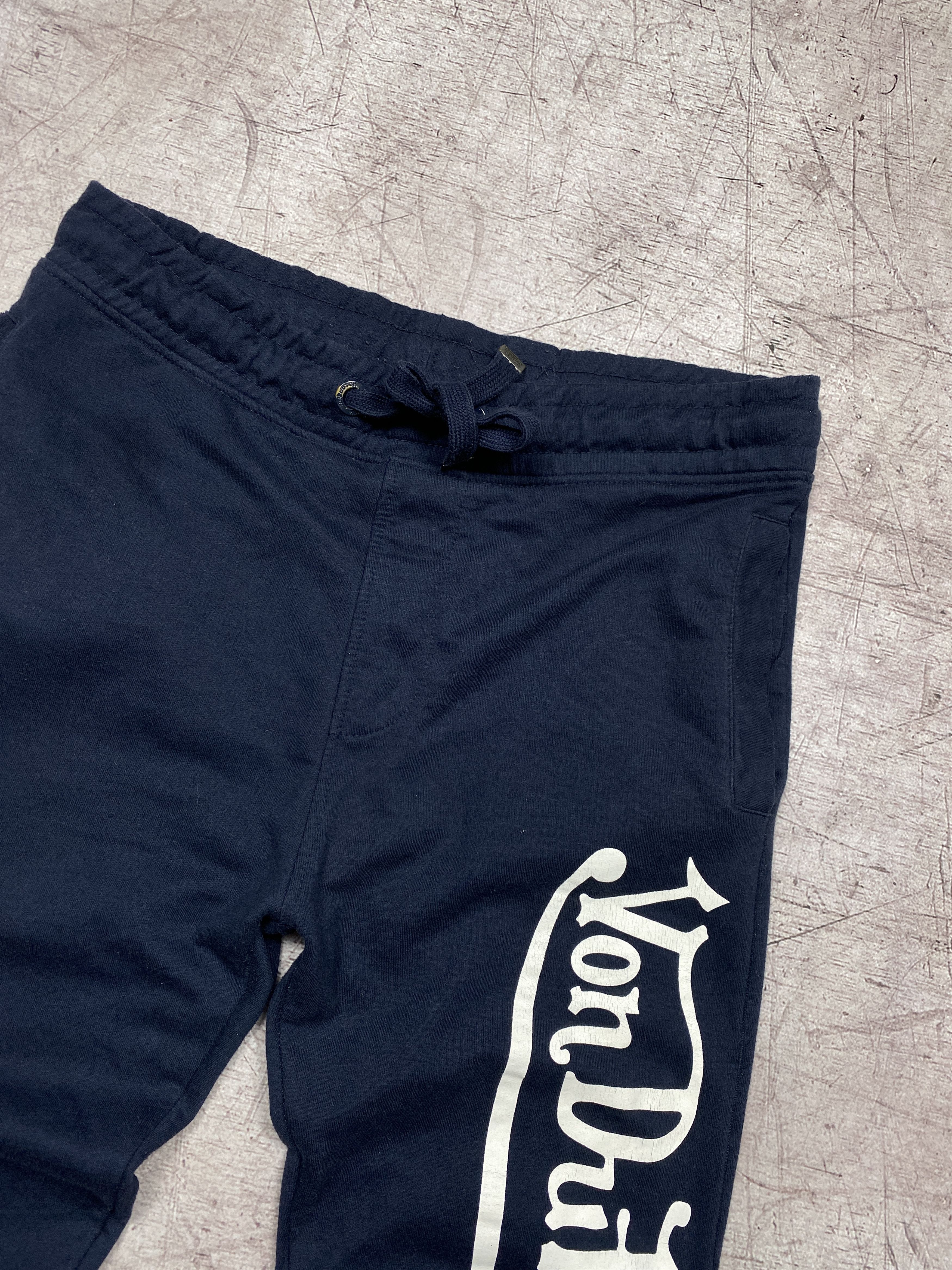 Vintage × Von Dutch Von Dutch Vintage Mens Big Logo Sweatpants Pants Size US 34 / EU 50 - 2 Thumbnail