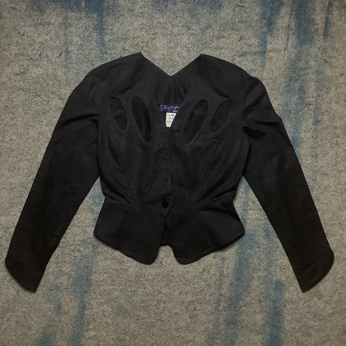 Thierry Mugler Thierry Mugler Archive 1978 Blazzer Size M / US 6-8 / IT 42-44 - 1 Thumbnail