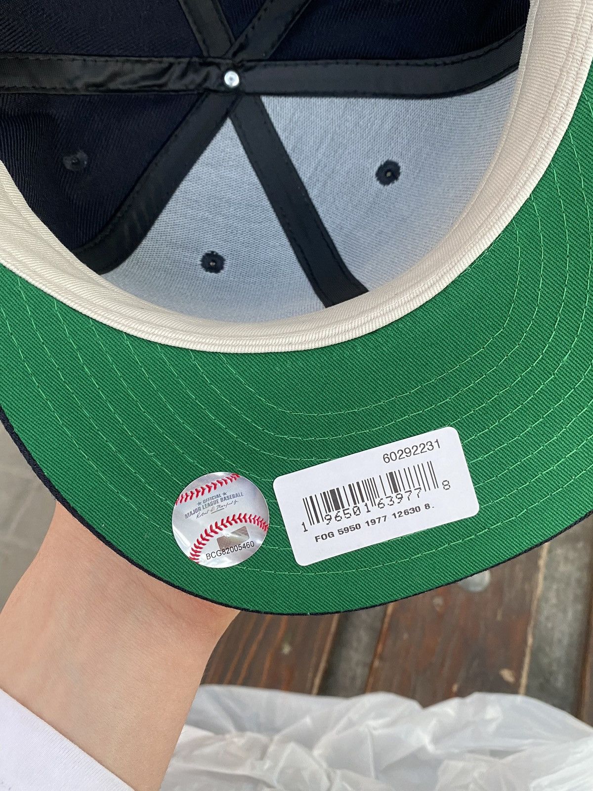Fear of God × New Era 8 New Era Fear of God Essentials Fitted Cap 59FIFTY Size ONE SIZE - 7 Thumbnail