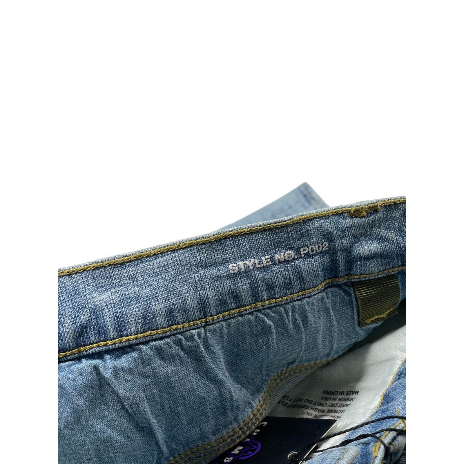 Purple Brand Purple Brand Knee Ripped Light Wash Jeans Size US 32 / EU 48 - 4 Thumbnail