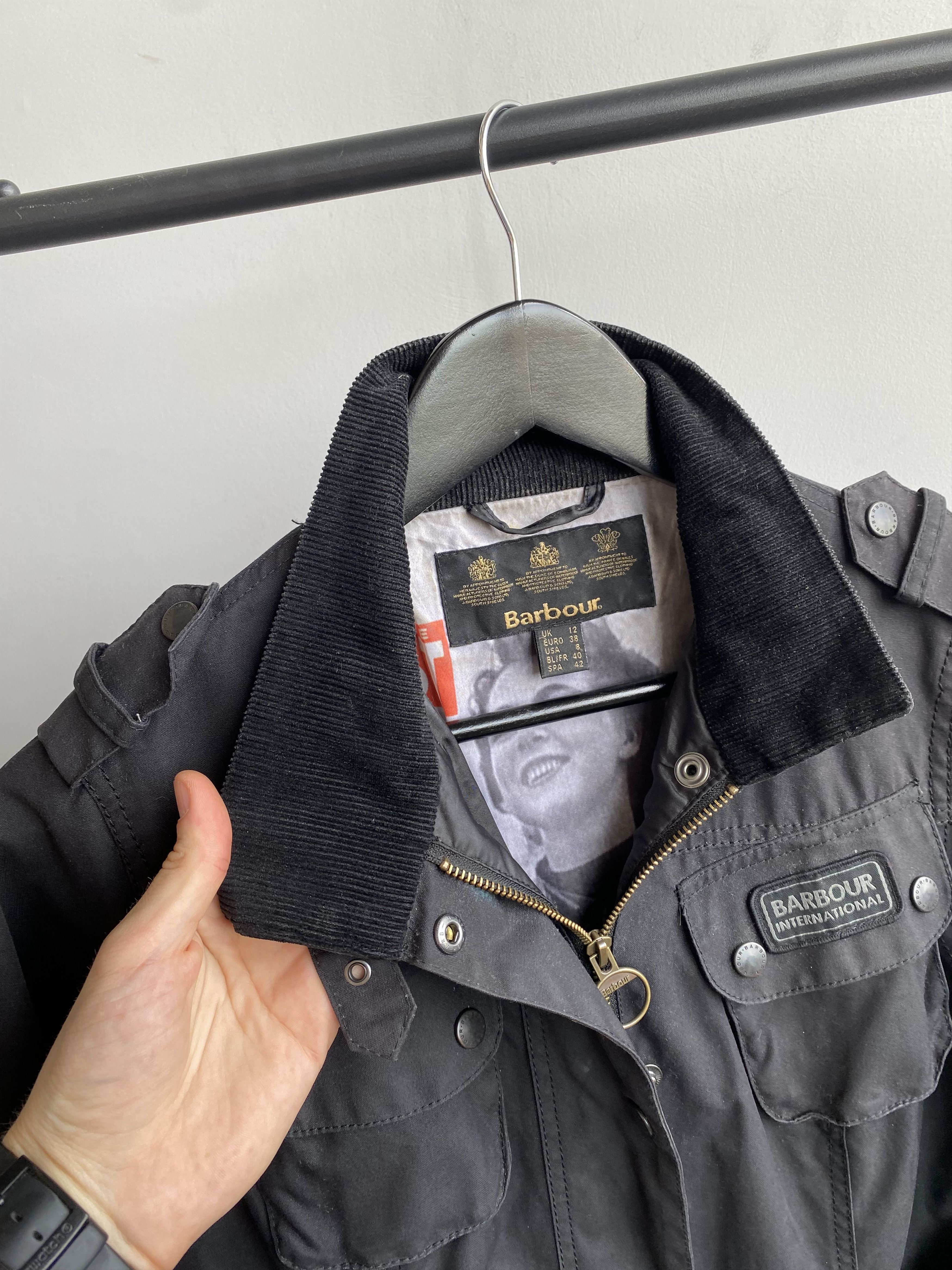 Barbour Barbour international June Waxed Cotton Jacket Size M / US 6-8 / IT 42-44 - 5 Thumbnail