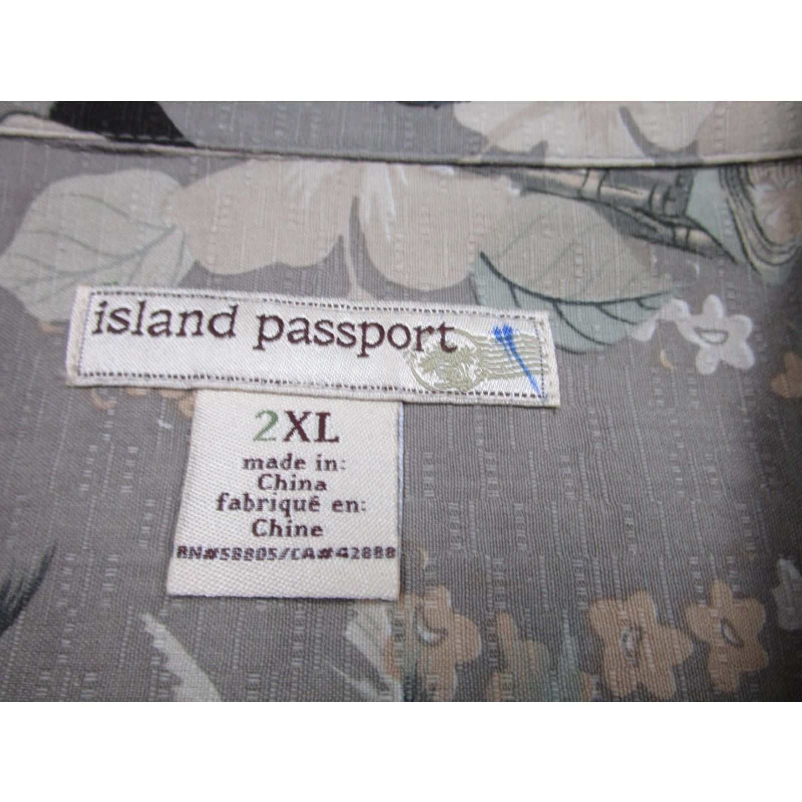 Gloverall VTG Hawaiian Shirt Mens 2XL Beige Silk Hula Girls Music Ukulele All Over Print Size US XXL / EU 58 / 5 - 6 Thumbnail
